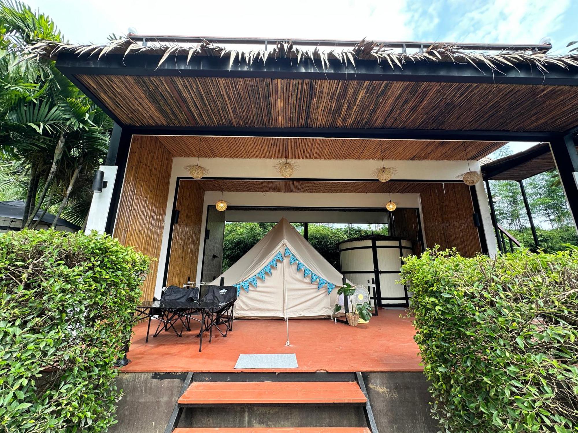 The Campster Kanchanaburi City Exteriör bild